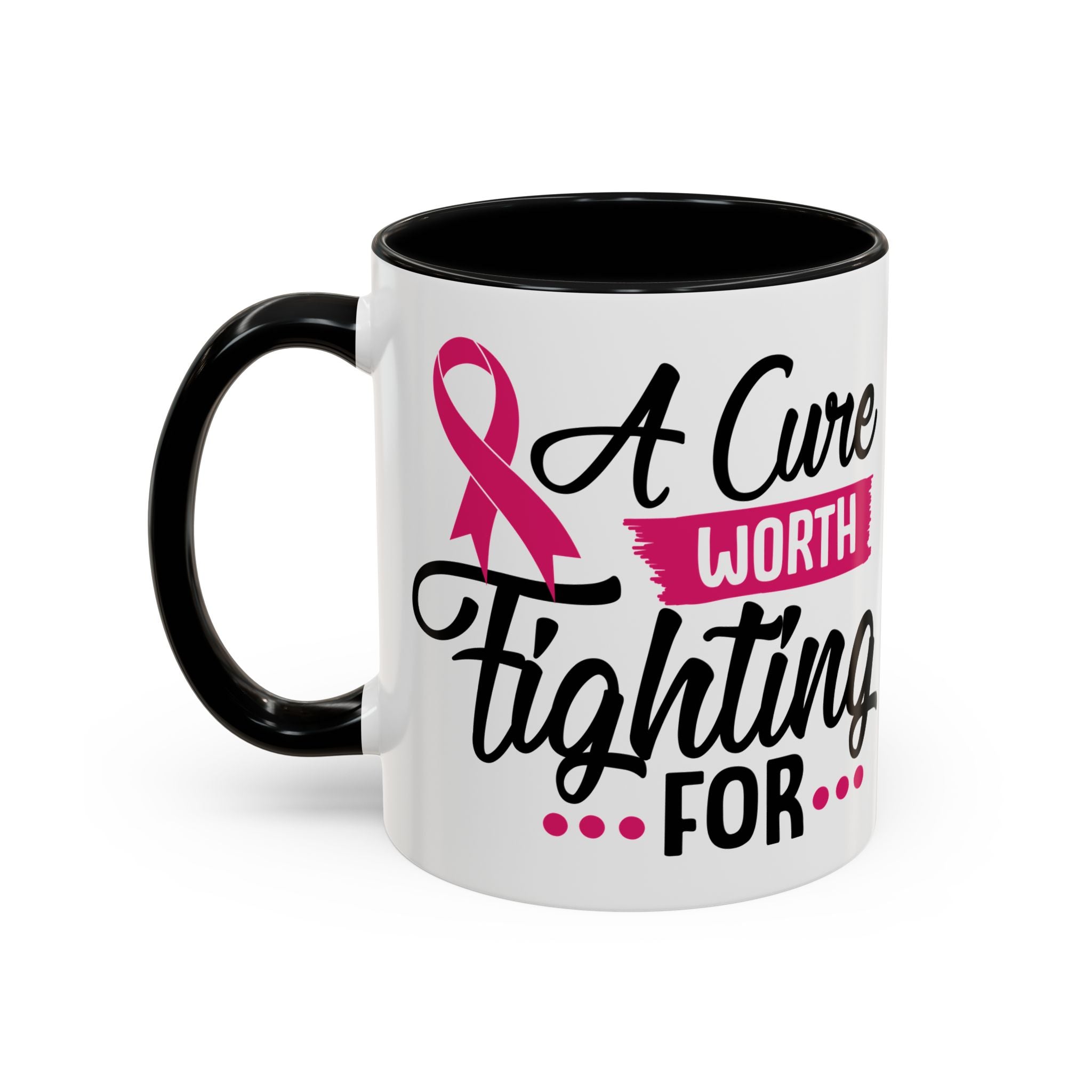 Inspirational Breast Cancer Awareness Mug, Supportive Gift for Fighters, 11oz & 15oz Coffee Cup - Perfect for Fundraisers, Hope, [...]