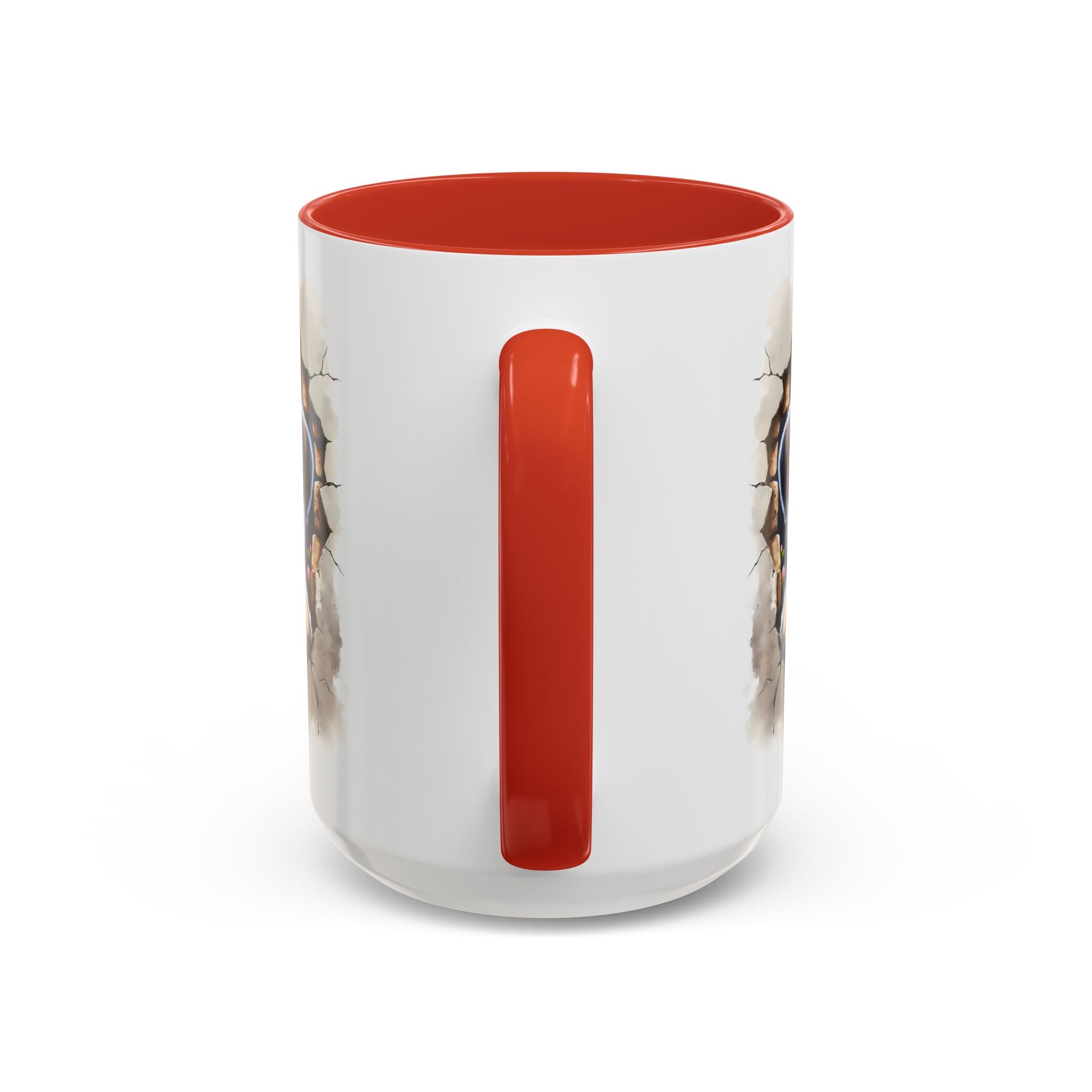 Pug In A Wall Coffee Mug - Cozy Ceramic Cup for Dog Lovers - Cute Pet Gift for Birthdays, Anniversaries, and Holidays