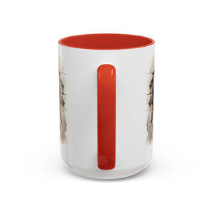 Pug In A Wall Coffee Mug - Cozy Ceramic Cup for Dog Lovers - Cute Pet Gift for Birthdays, Anniversaries, and Holidays