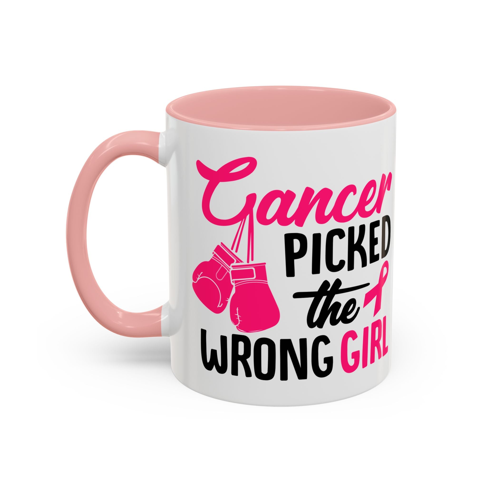 Empowering Cancer Warrior Mug, Coffee Cup for Fighters, Supportive Gift for Cancer Survivors, Inspiration for Awareness Events, [...]