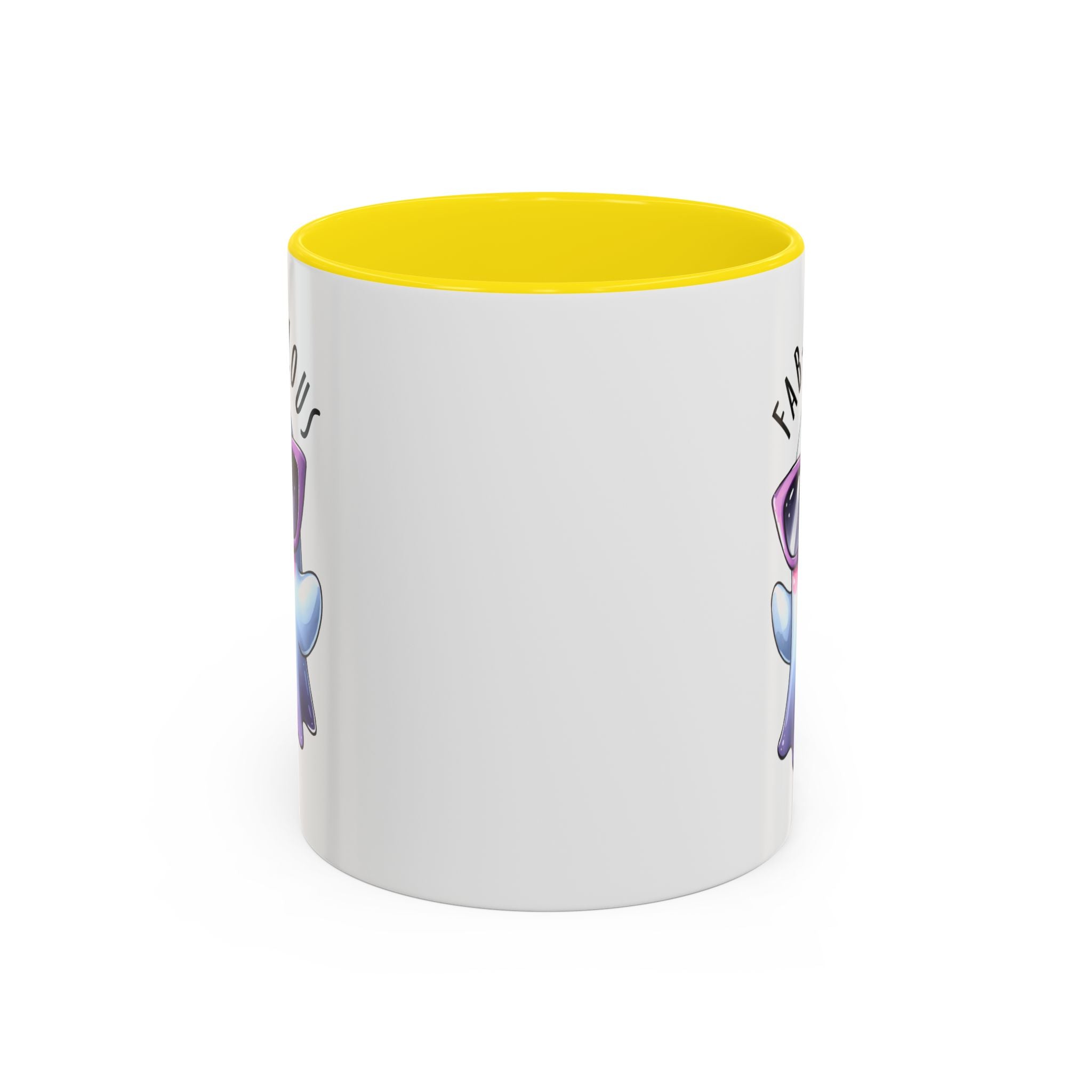 Fab-Boo-Lous Ghost Coffee Mug | Cute Halloween Mug, Fun Gift for Ghost Lovers, Spooky Seasonal Decor, Adorable Tea Cup
