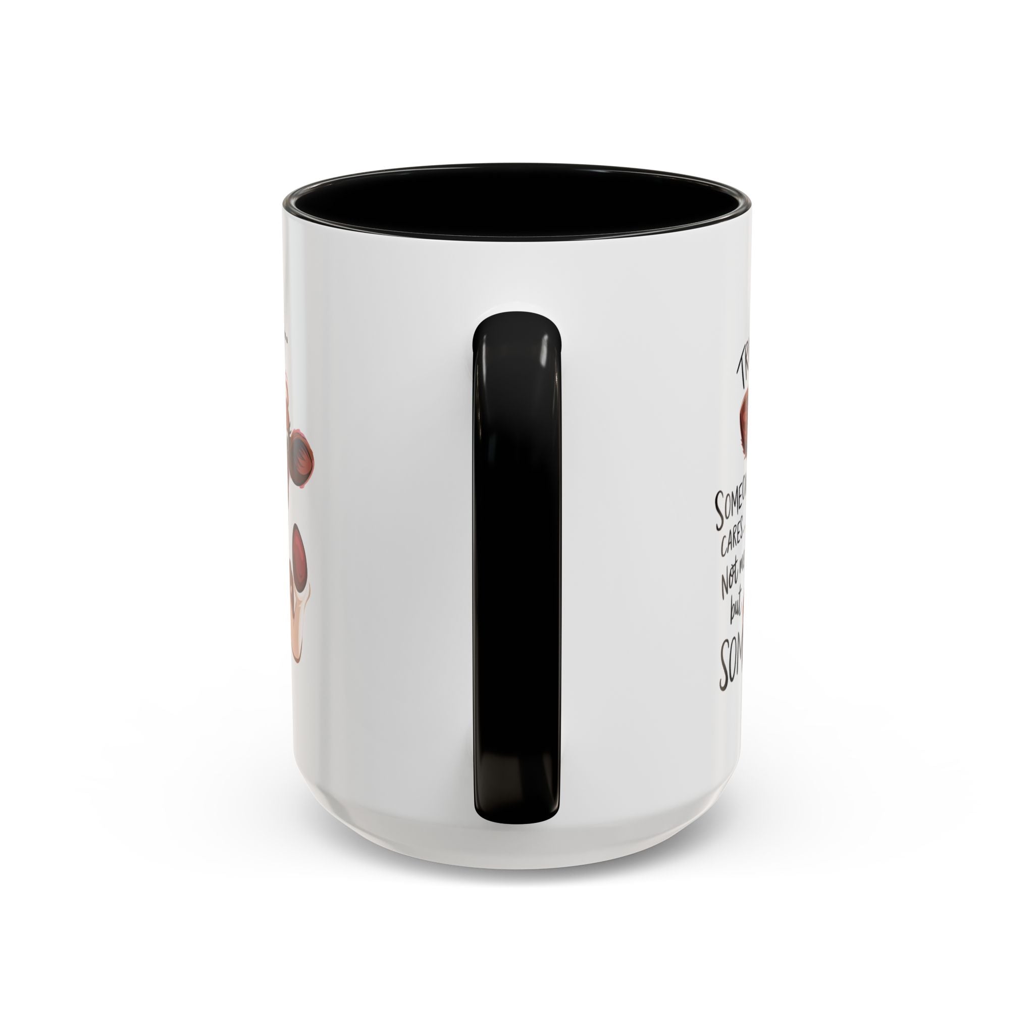 Funny Cow Accent Coffee Mug - Trust Me, Someone Cares attitude sassy animal lover