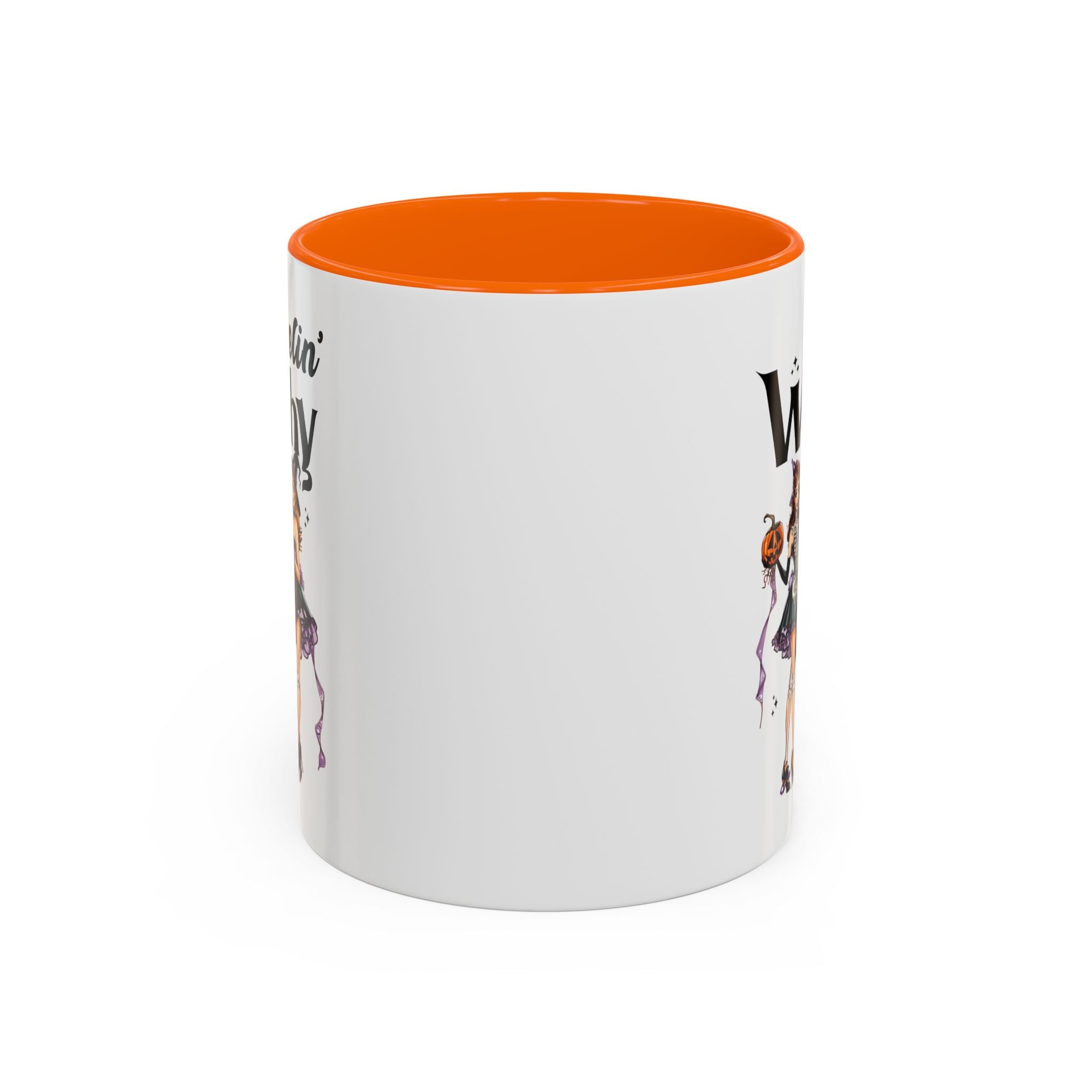 Witchy Accent Coffee Mug - Spooky Halloween Mug, Witchy Decor, Gift for Her, Fall Coffee Cup, Party Mug