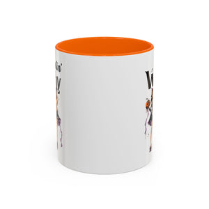 Witchy Accent Coffee Mug - Spooky Halloween Mug, Witchy Decor, Gift for Her, Fall Coffee Cup, Party Mug