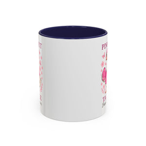 Breast Cancer Awareness Coffee Mug, Pink Out Tackle Duck Design, Supportive Gift for Fighters & Survivors, Cheerful Office Decor, [...]