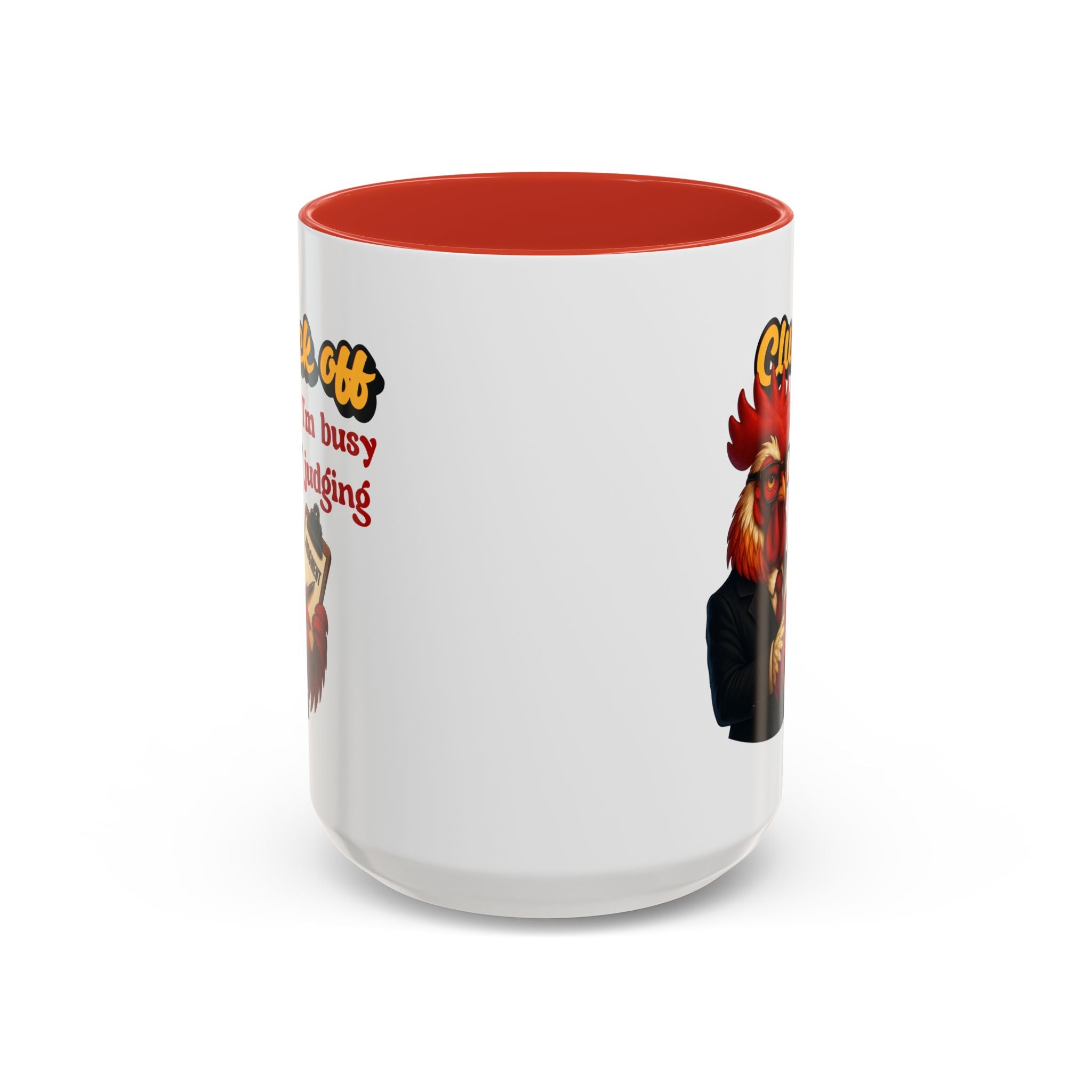 Funny Cluck Off Coffee Mug - Perfect for Chicken Lovers, Gag Gifts, Office Humor, and Birthdays