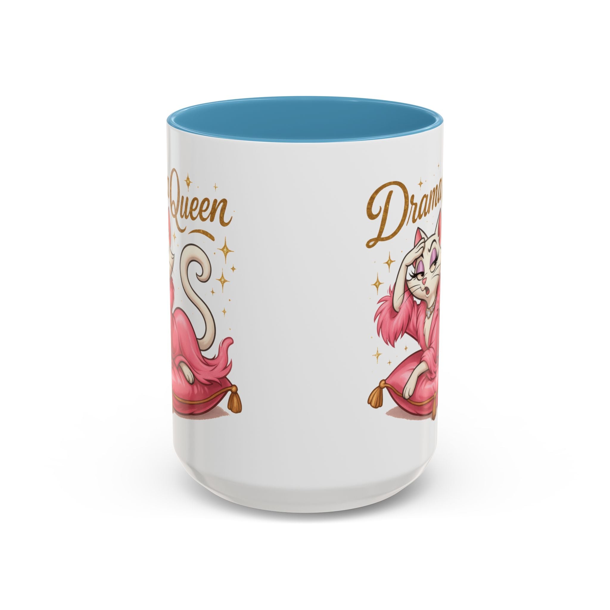 Drama Queen Coffee Mug - Fun Gift for Cat Lovers, Unique Mug for Tea or Coffee, Perfect for Birthdays, Mother's Day & Housewarming