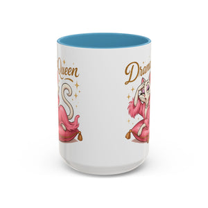 Drama Queen Coffee Mug - Fun Gift for Cat Lovers, Unique Mug for Tea or Coffee, Perfect for Birthdays, Mother's Day & Housewarming