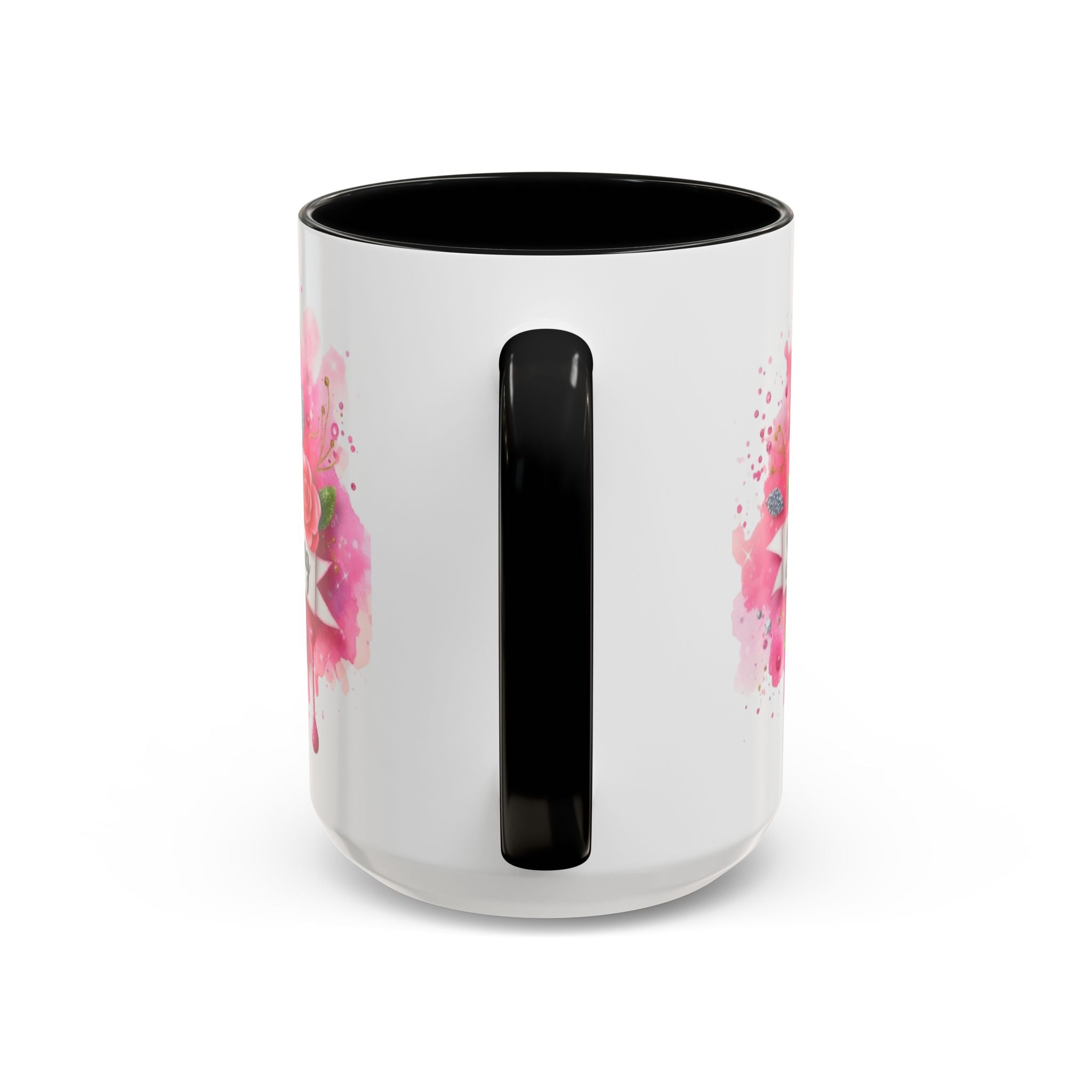Empowering Pink Ribbon Coffee Mug - She Is Strong, Inspirational Gift for Breast Cancer Awareness, Motivational Drinkware, Supportive [...]
