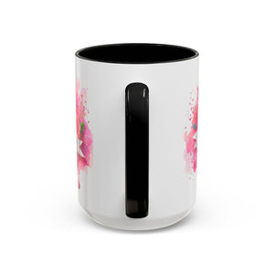 Empowering Pink Ribbon Coffee Mug - She Is Strong, Inspirational Gift for Breast Cancer Awareness, Motivational Drinkware, Supportive [...]