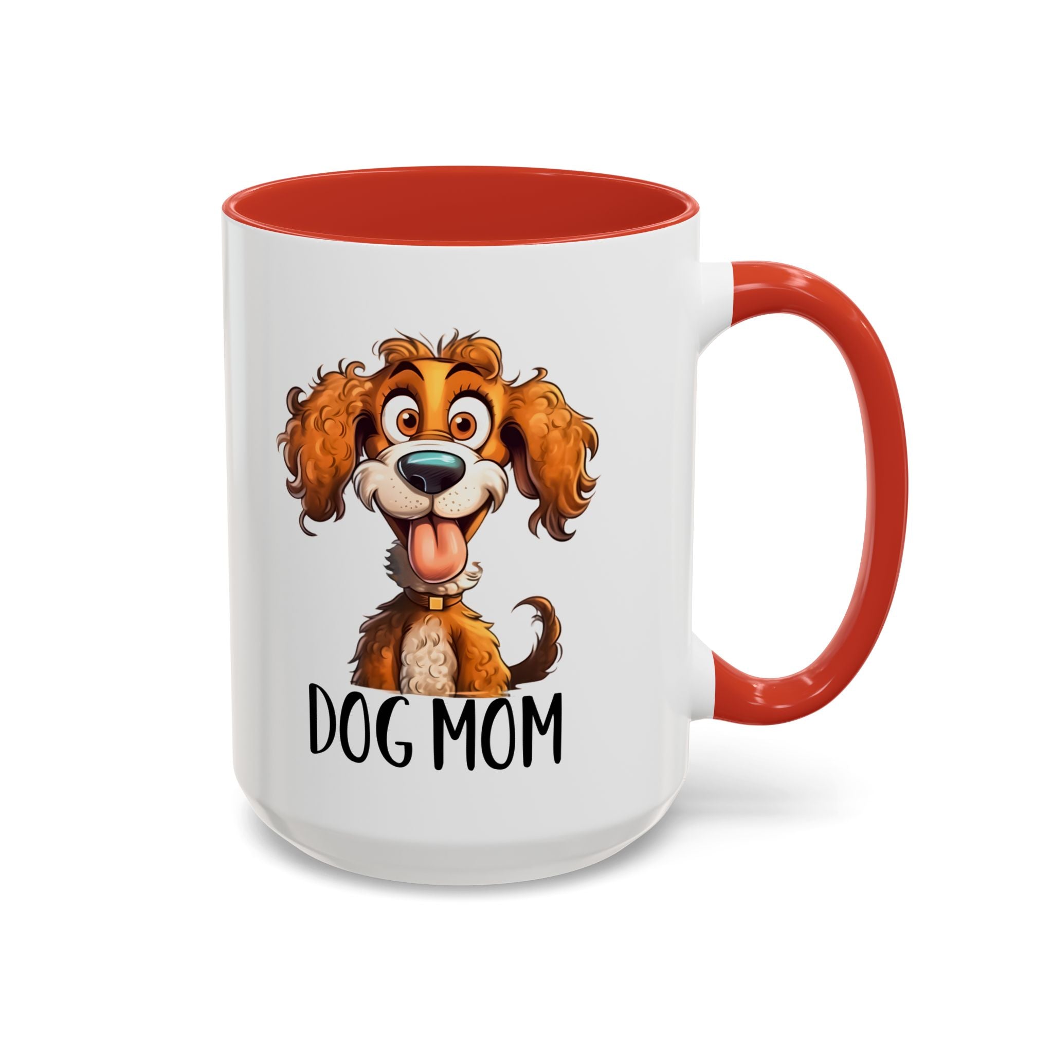 Dog Mom Mug - Perfect Gift for Pet Lovers, Funny Coffee Cup, Dog Lover Gift, Cute Kitchen Decor, Dog Parent Appreciation