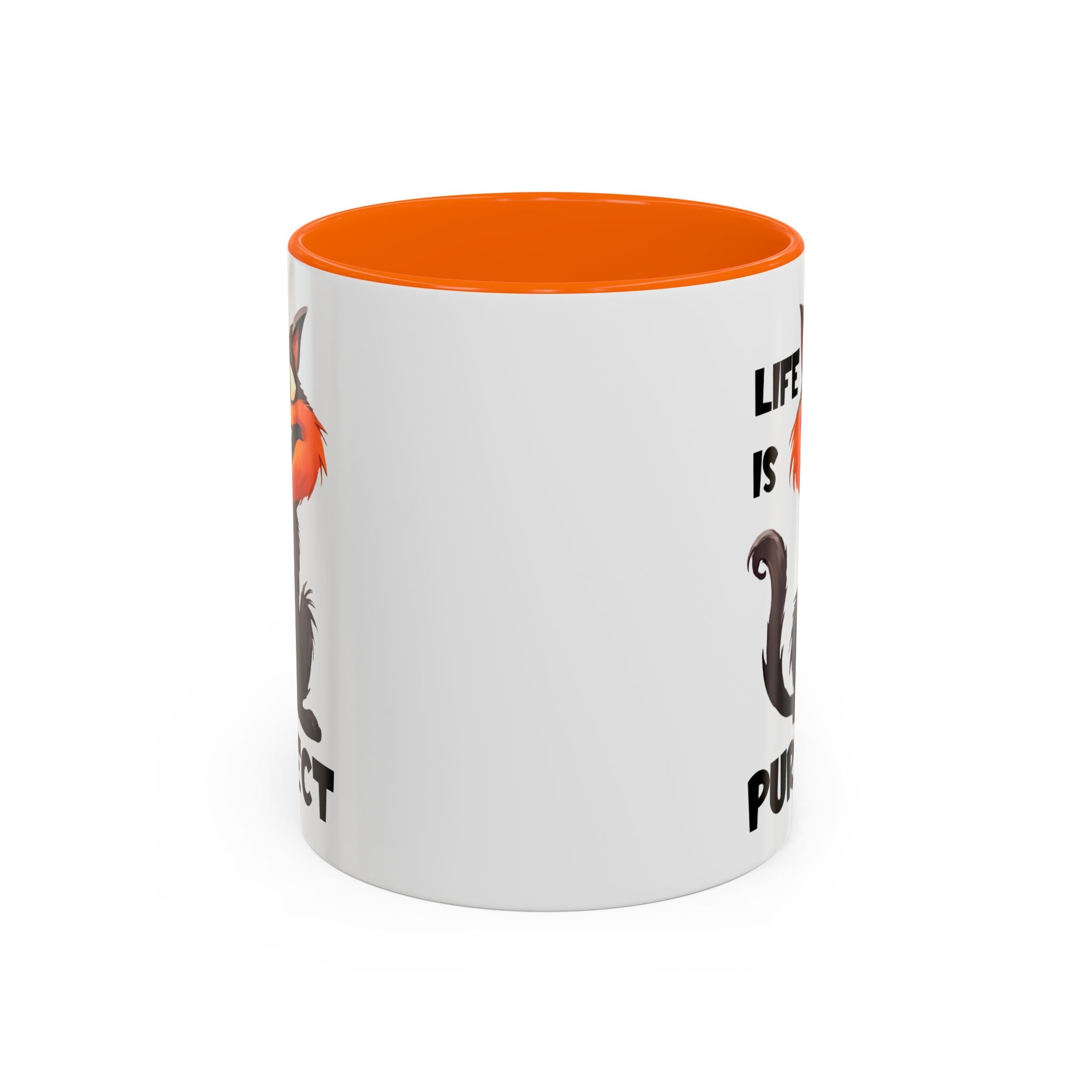 Purrfect Cat Accent Coffee Mug, Cat Lover Gift, Funny Drinkware, Cute Kitchen Accessory, Pet Owner Mug, Unique Gift Idea