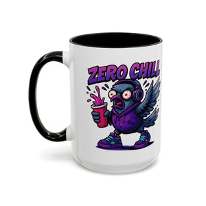 Zero Chill Accent Coffee Mug - Fun Ceramic Cup for Coffee Lovers, Unique Gift for Friends, Quirky Drinkware, Perfect for Birthdays, [...]