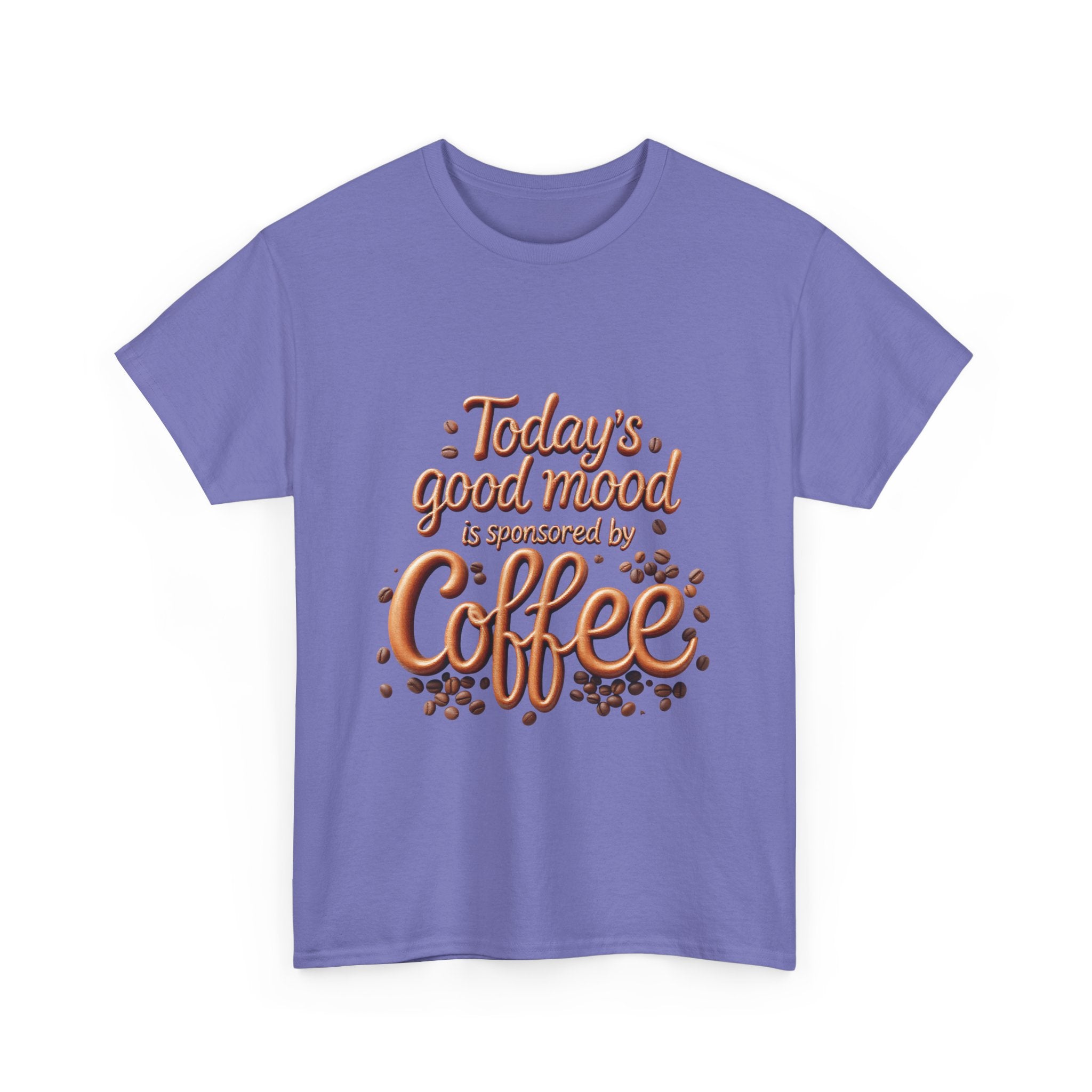 Coffee Mood Unisex Tee - Today's Good Mood Tee, Coffee Lover Shirt, Funny Gift for Him or Her, Casual Wear, Birthday Party Top
