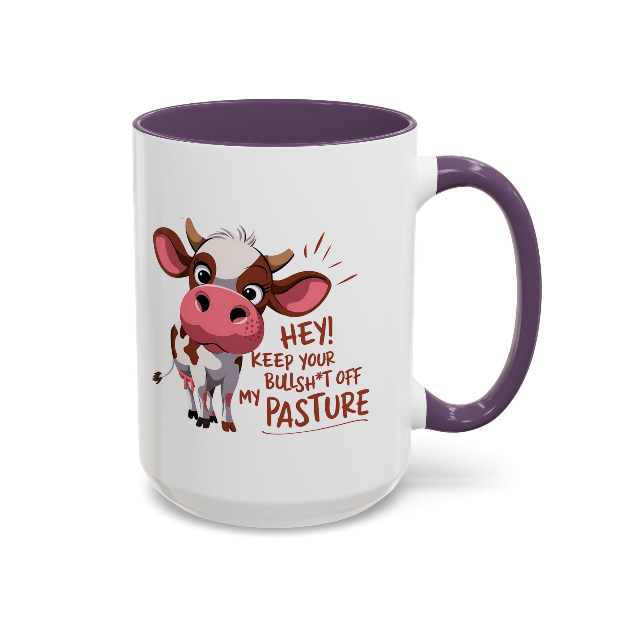 Funny Cow Coffee Mug – Perfect Gift for Farmers, Cow Lovers, Humor Fans, Cute Kitchen Decor, Office Coffee Cup