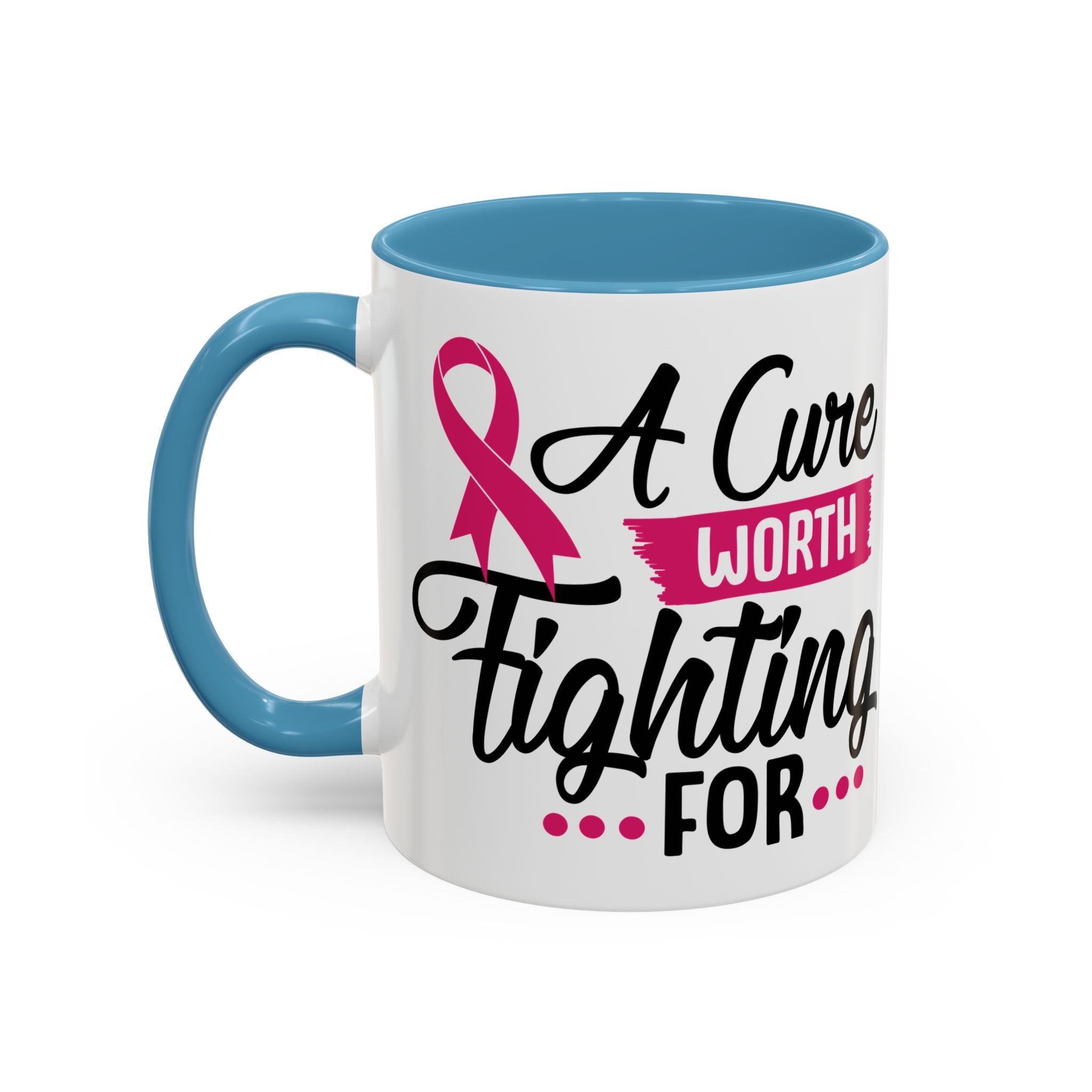Inspirational Breast Cancer Awareness Mug, Supportive Gift for Fighters, 11oz & 15oz Coffee Cup - Perfect for Fundraisers, Hope, [...]