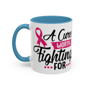 Inspirational Breast Cancer Awareness Mug, Supportive Gift for Fighters, 11oz & 15oz Coffee Cup - Perfect for Fundraisers, Hope, [...]