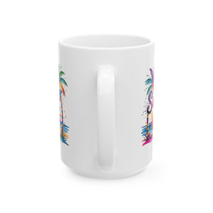 coffee Mug - Summer Vacation Vibes Ceramic Mug (11oz, 15oz)
