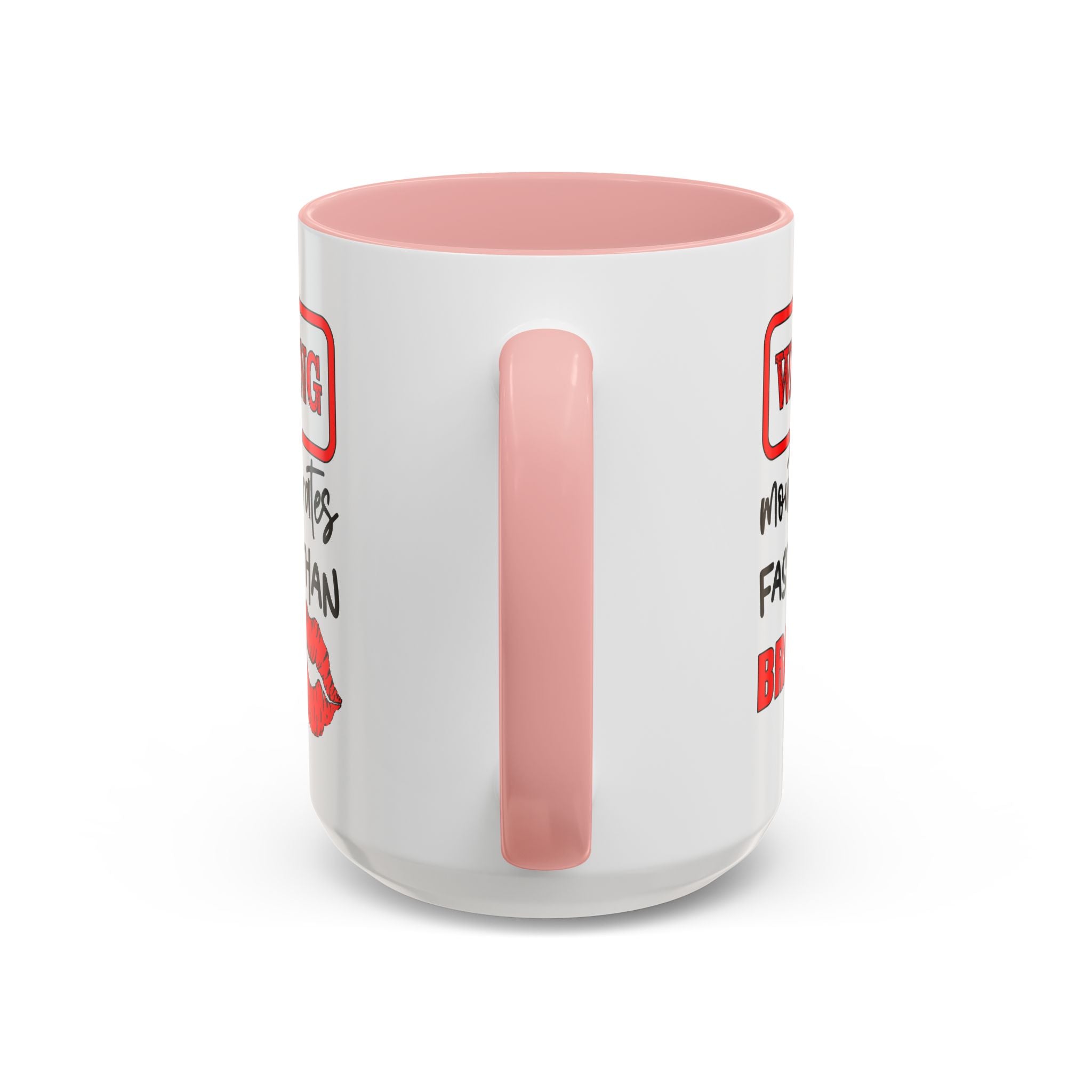 Funny Warning Coffee Mug - 'Mouth Operates Faster Than Brain' - Perfect for Coffee Lovers