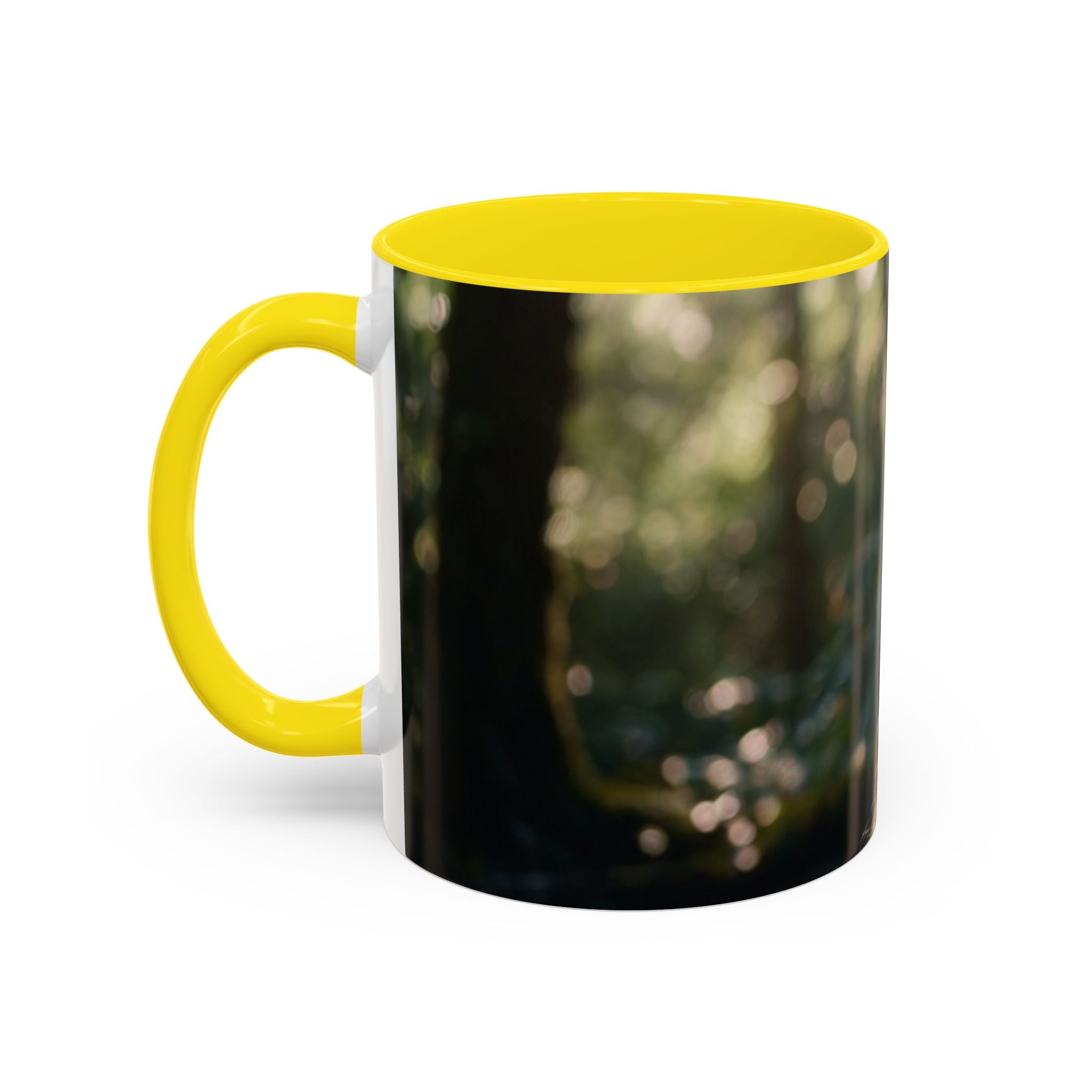 Fairy Forest Accent Coffee Mug - Enchanting Design for Nature Lovers