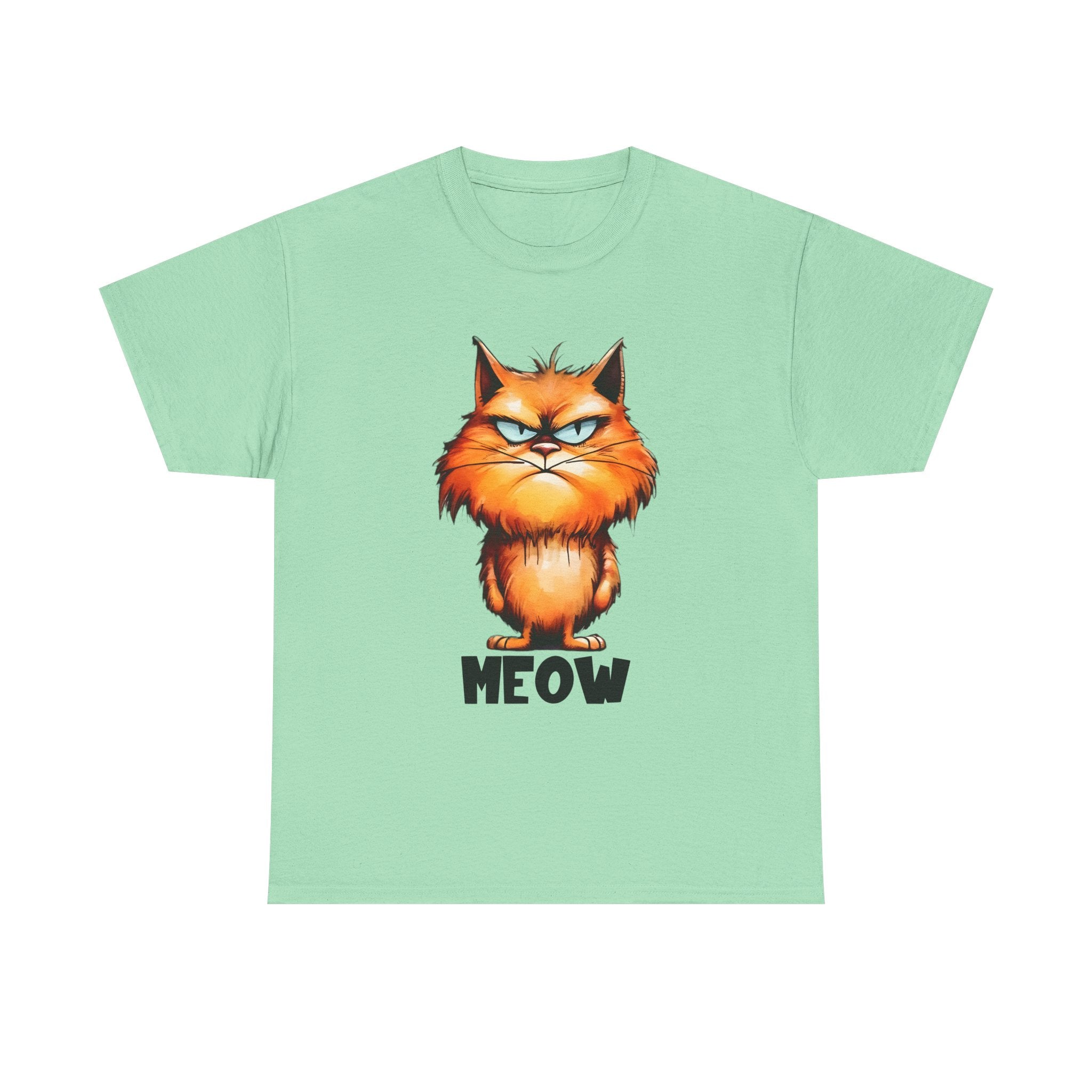 grumpy Cat Lover Graphic Tee  Funny Cat T-Shirt, Gift for Cat Owners, Pet Lover Tee, Cute Animal Shirt, Casual Wear, Meow