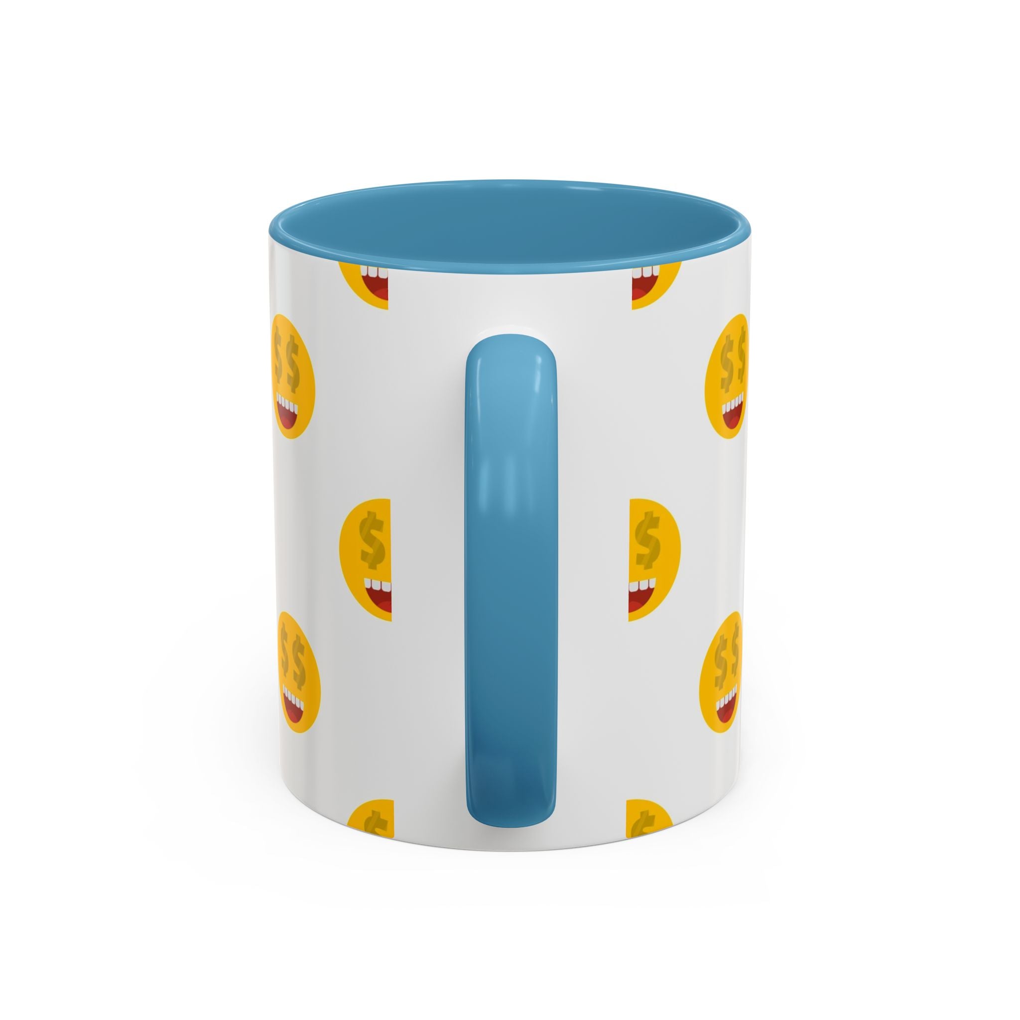 Smiles and dollars Accent Coffee Mug (11, 15oz)