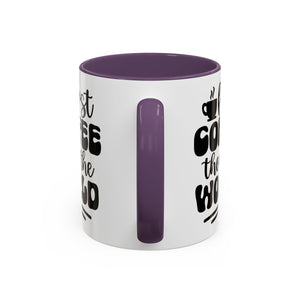 First Coffee Then the World - Stylish Accent Coffee Mug for Coffee Lovers, Gift for Friends, Kitchen Decor, Office Mug, Holiday Present