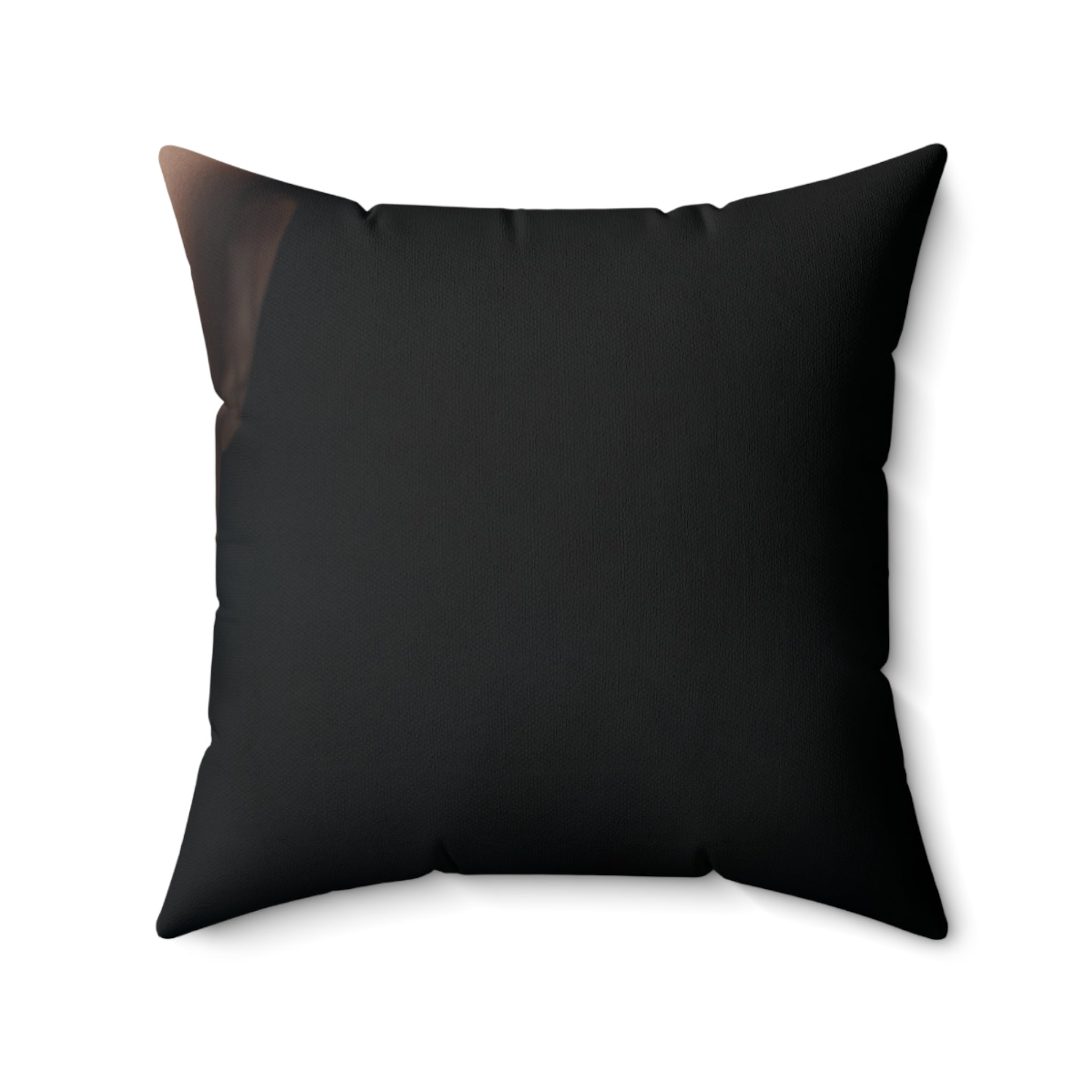 vampire red lips with teeth Spun Polyester Square Pillow