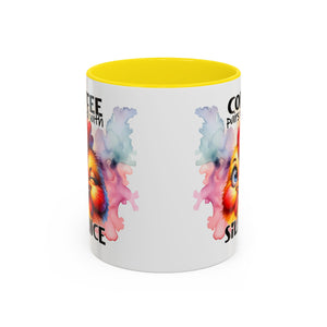attitude Coffee Mug, Funny Chickens, Perfect Gift for Coffee Lovers, Kitchen Decor, Unique Drinkware, Morning Vibes