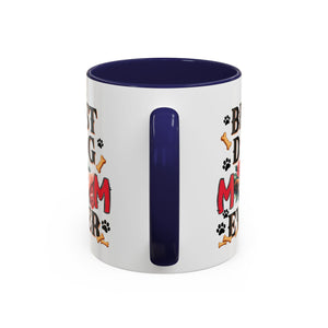 Best Dog Mom Ever Coffee Mug - Perfect Gift for Dog Lovers, Pet Moms, Animal Lovers, Dog-Themed Kitchen Decor, Best Friend Gift