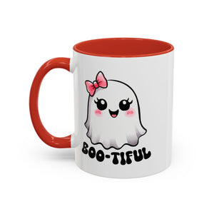 Cute Ghost Coffee Mug - Perfect for Halloween, Gift for Friends, Spooky Season, Cozy Vibes, Boo-tiful Design