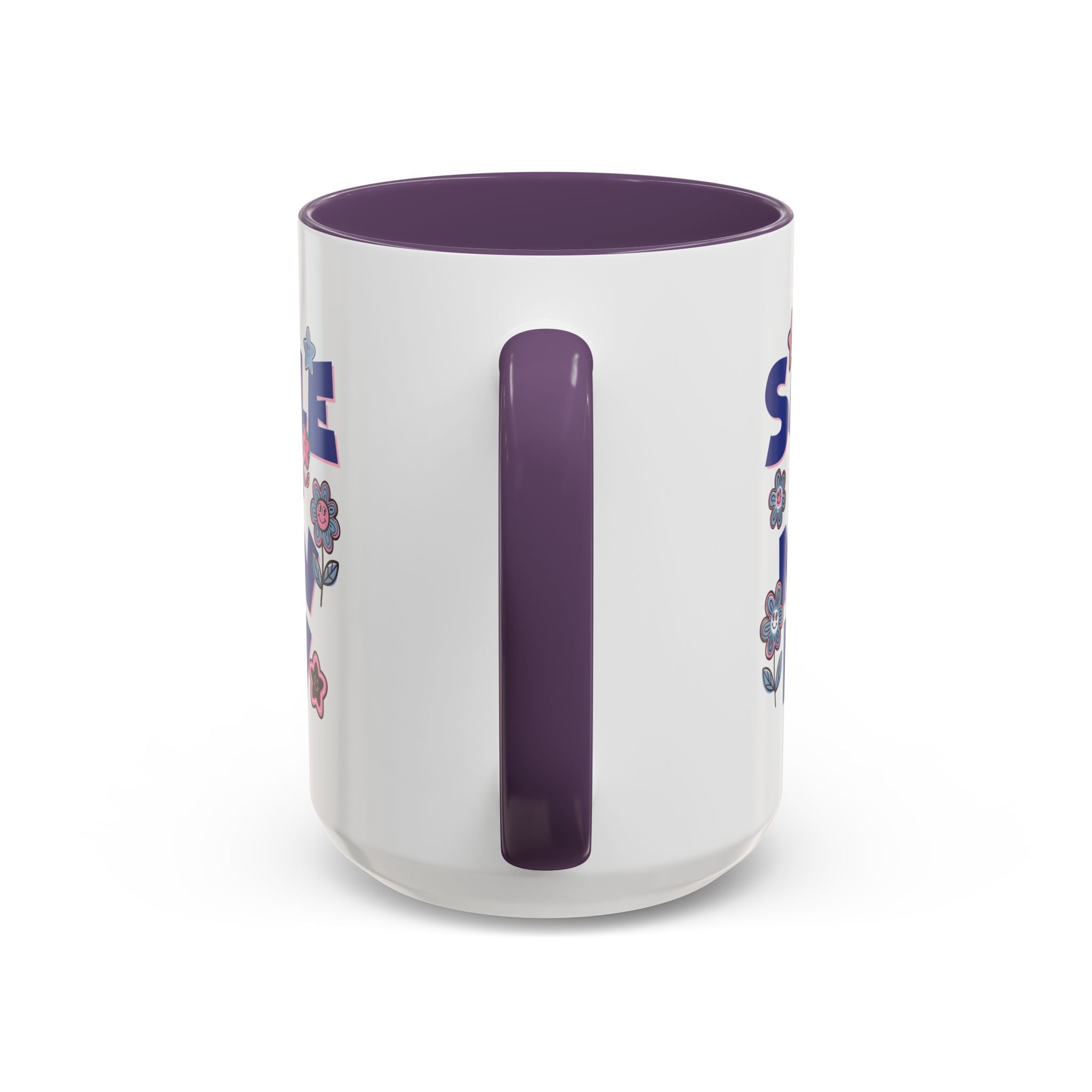 Inspirational Flower Design Coffee Mug - "Smile It's a New Day" - Perfect Gift for Coffee Lovers