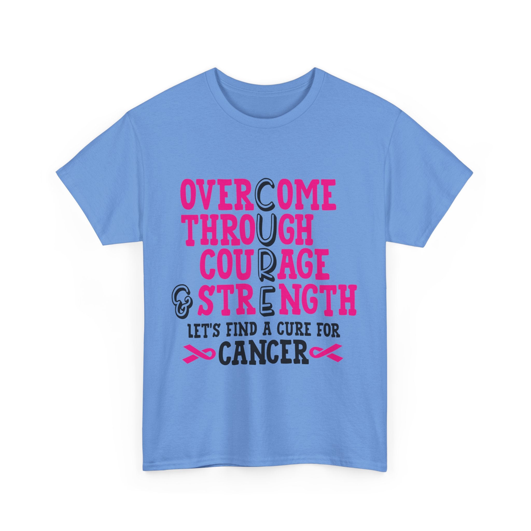 Inspirational Cancer Awareness Tee, Unisex Cotton Shirt, Supportive Tee, Gift for Survivors, Breast Cancer Awareness, Strength and [...]