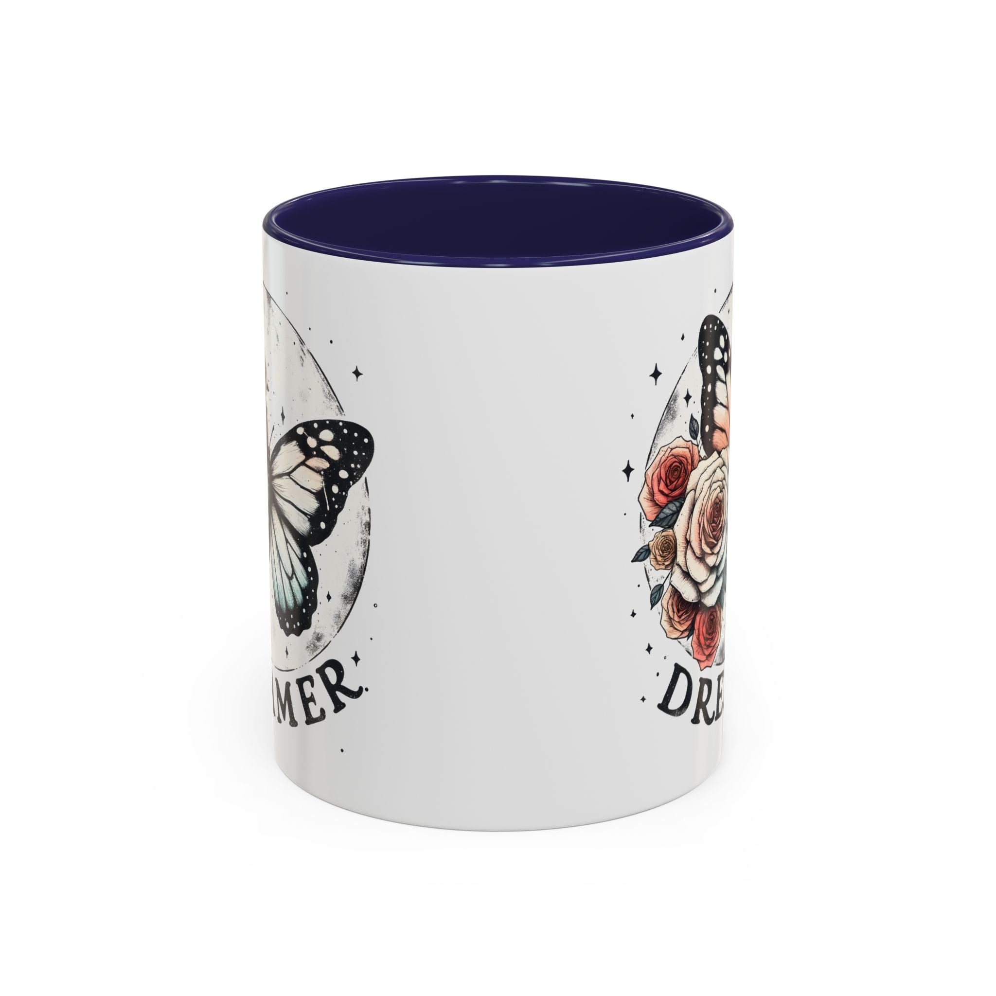 Dreamer Butterfly Coffee Mug - Stylish Accent for Creatives positive vibe freedom nature lover