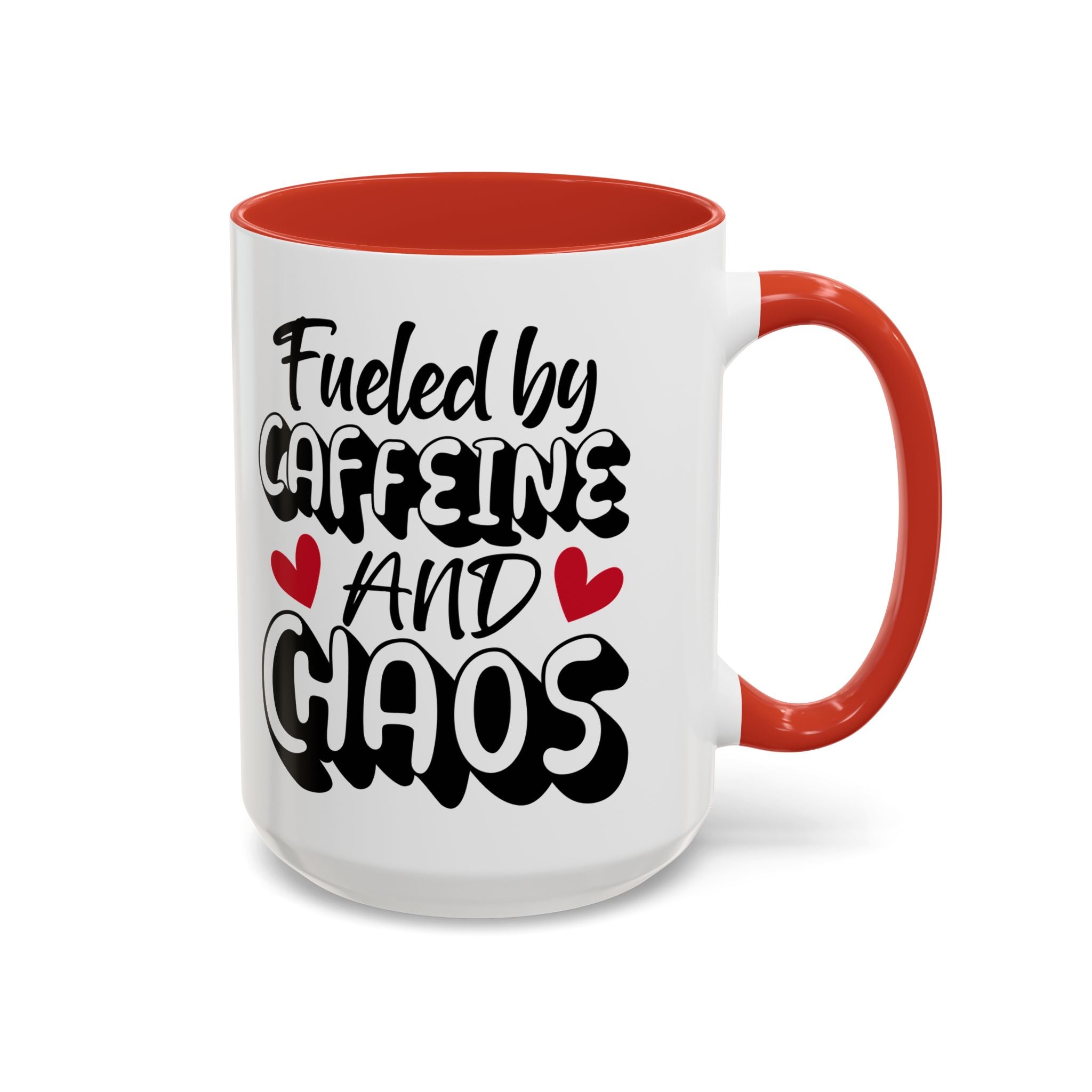 Caffeine Chaos Mug - Perfect for Coffee Lovers, Funny Gift for Friends, Home Office Essential, Birthday, Coffee Break