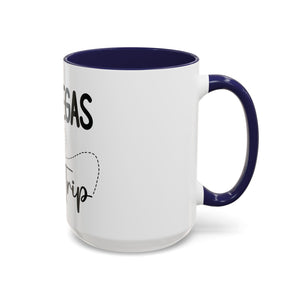 Las Vegas girls trip Accent Coffee Mug (11, 15oz) by the x m world