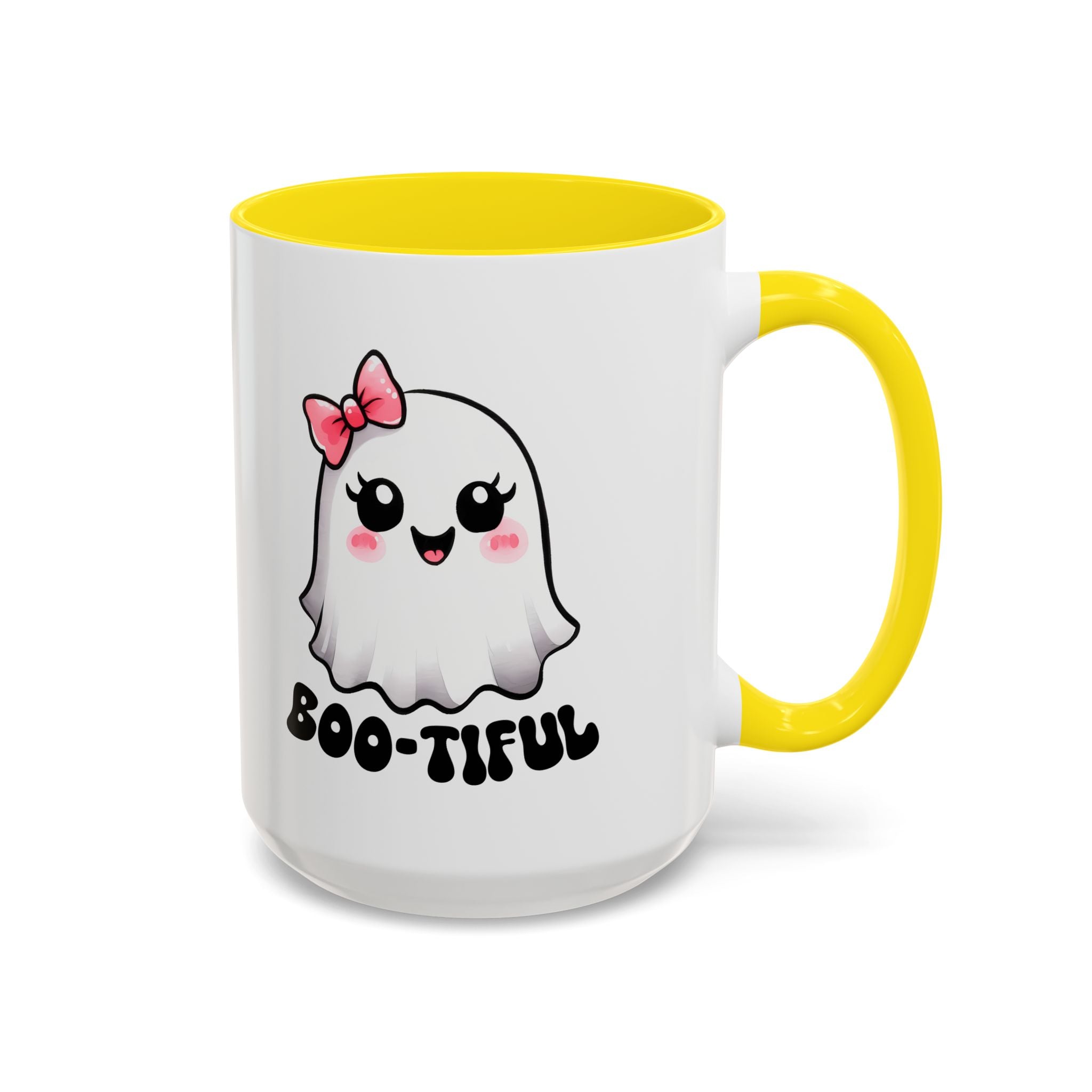 Cute Ghost Coffee Mug - Perfect for Halloween, Gift for Friends, Spooky Season, Cozy Vibes, Boo-tiful Design