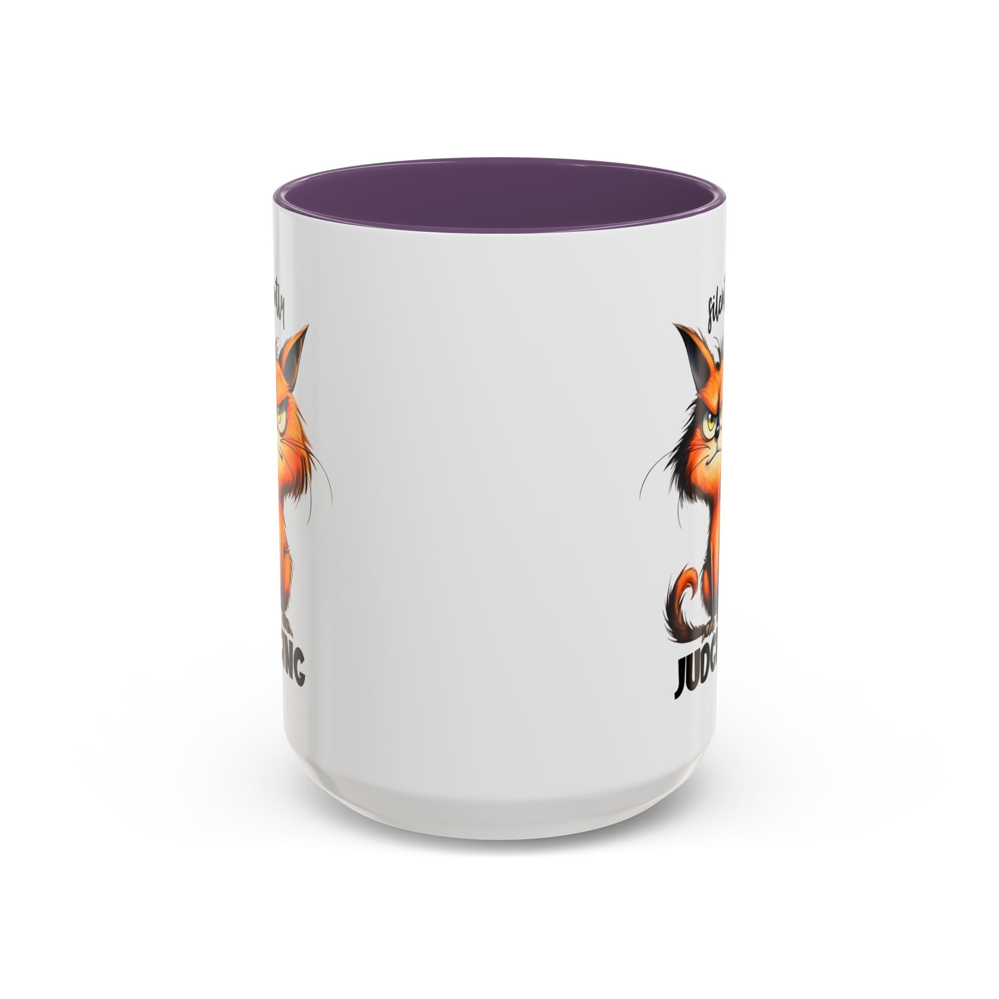 sarcasm attitude  Cat Coffee Mug - Just Judging - Perfect Gift for Cat Lovers, Pet Owners, Birthdays,  Funny Mug