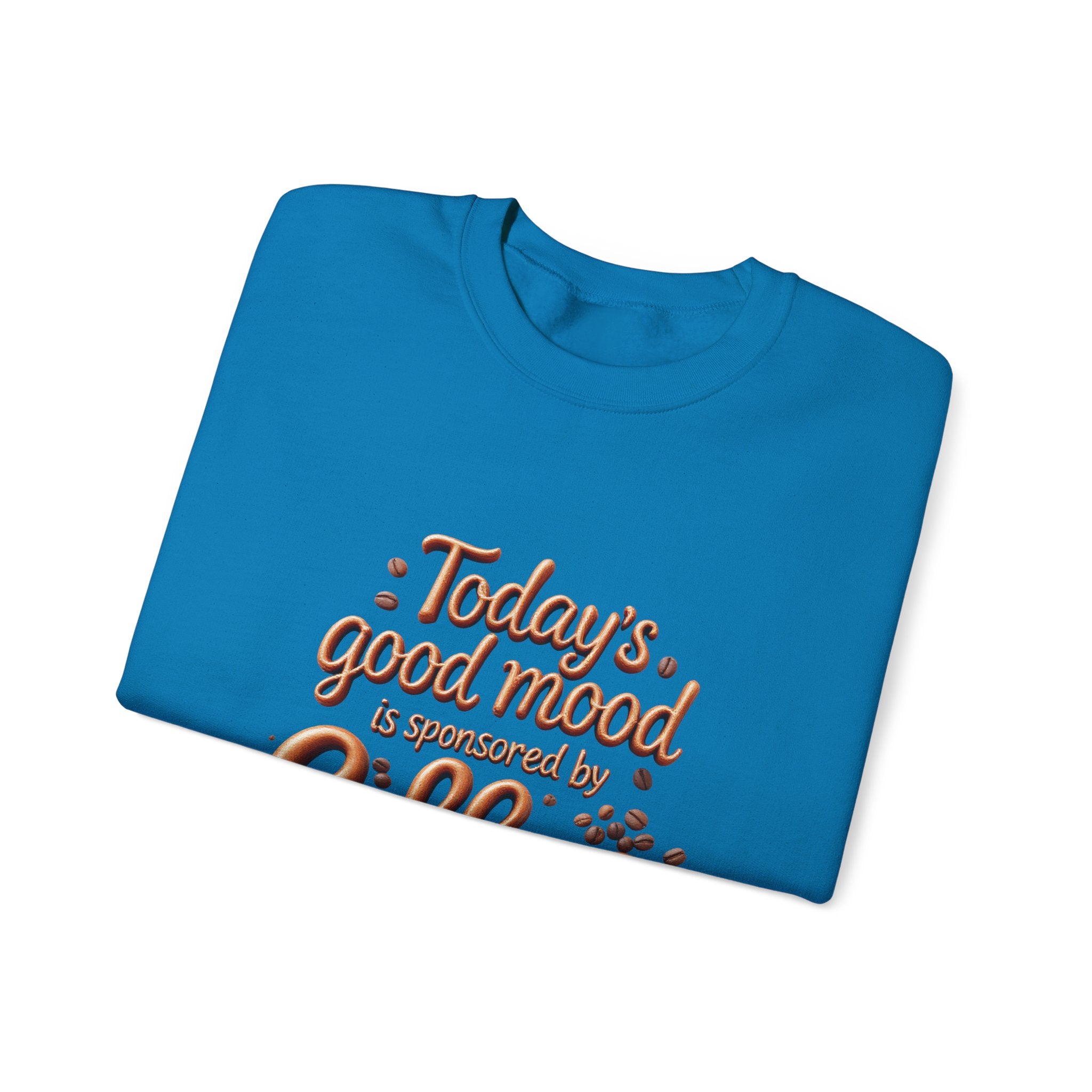 Coffee Mood Crewneck Sweatshirt - Cozy Gift for Coffee Lovers, Perfect for Birthdays, Holidays, Casual Days, Comfortable Wear