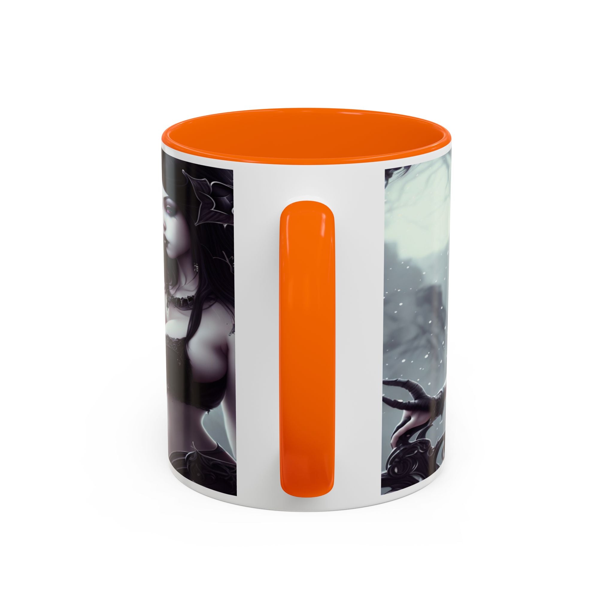 sexy busty woman Gothic Fantasy Coffee Mug – 11oz & 15oz Sculpted Design horror art