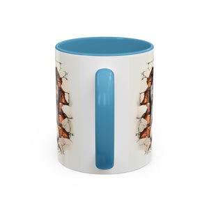 Cute Puppy Accent Coffee Mug - Perfect Gift for Dog Lovers, Unique Pet Lover Mug, Mother’s Day, Birthday, Home Decor