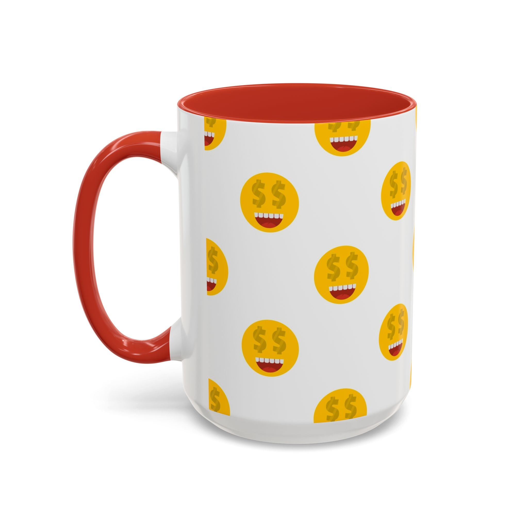 Smiles and dollars Accent Coffee Mug (11, 15oz)