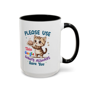 Cute Cat Coffee Mug, Funny Pet Lover Gift,  Kitchen Decor, Perfect for Birthdays, Holidays, Cat Mom Gift, Ceramic Mug