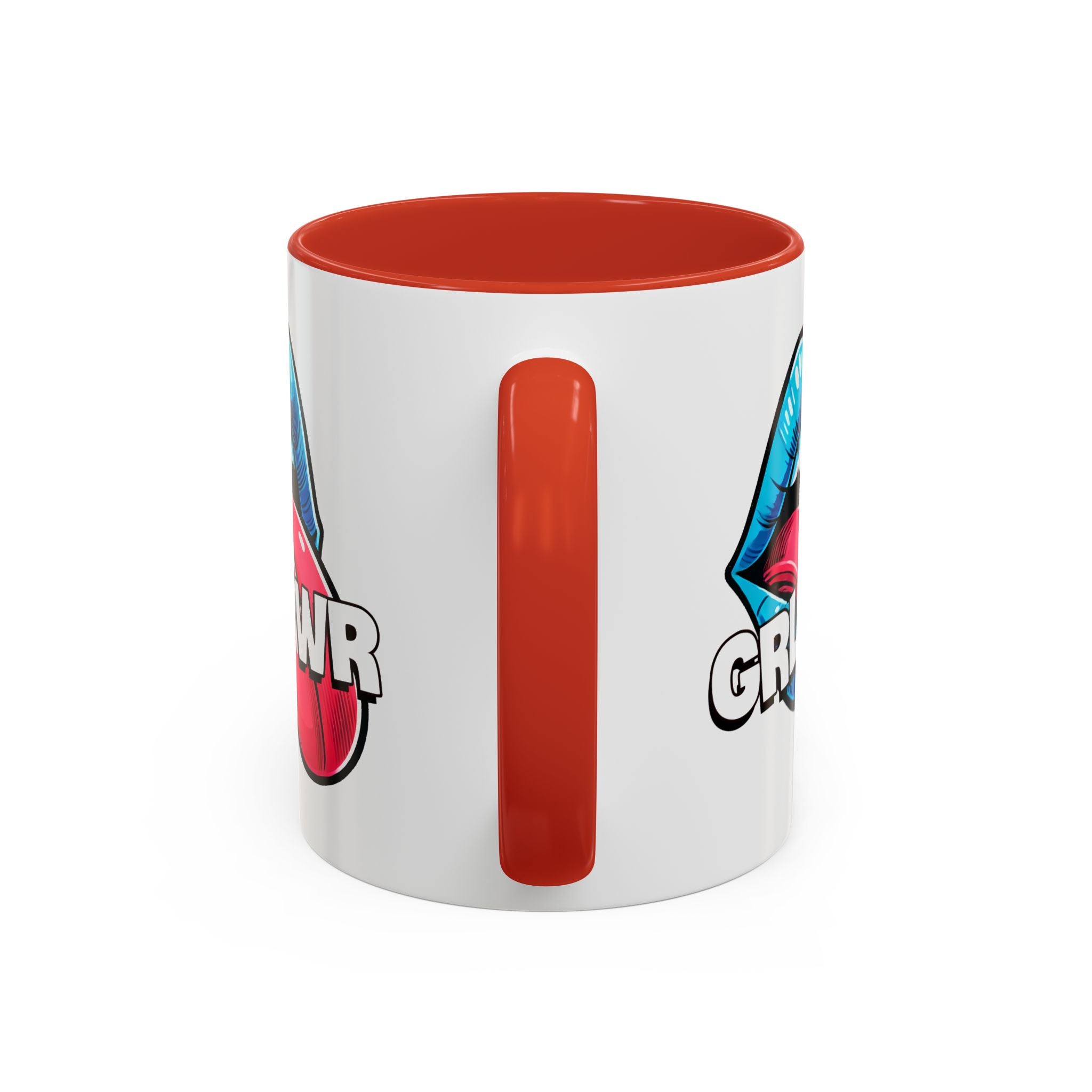 GRL PWR Accent Coffee Mug - Bold Fun Design for Empowerment, Great Gift for Friends, Coffee Lovers, Birthdays, and Celebrations
