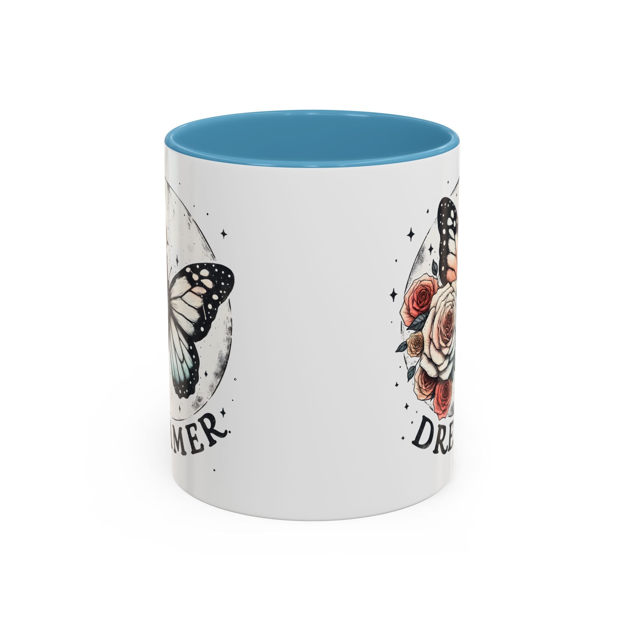 Dreamer Butterfly Coffee Mug - Stylish Accent for Creatives positive vibe freedom nature lover
