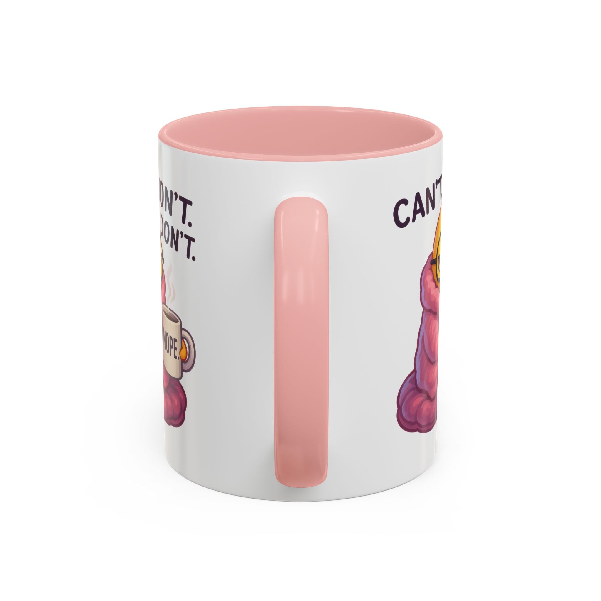Cozy Cartoon Coffee Mug - Perfect for Lazy Days, Gifts for Friends, Cute Coffee Cups, Inspirational Morning Mug, Funny Beverage Container