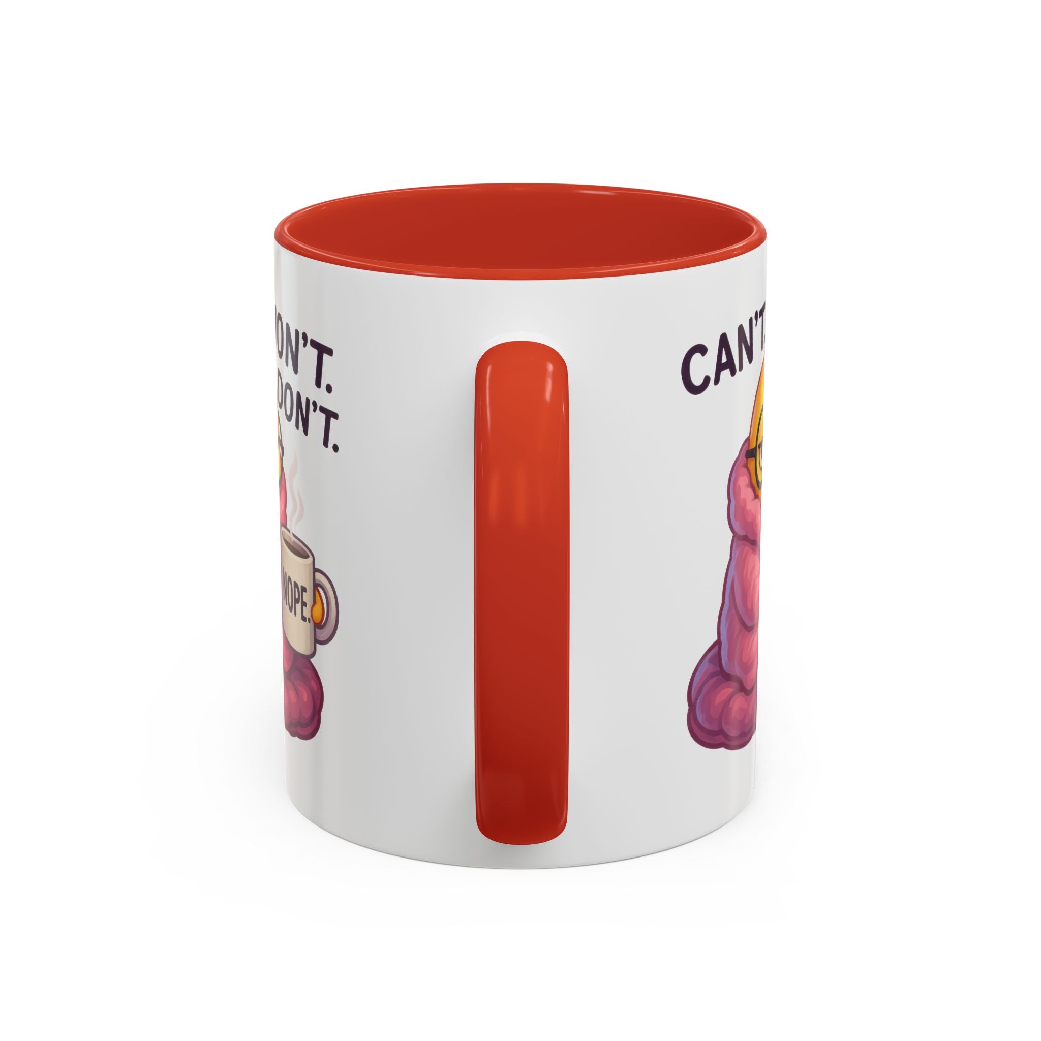 Cozy Cartoon Coffee Mug - Perfect for Lazy Days, Gifts for Friends, Cute Coffee Cups, Inspirational Morning Mug, Funny Beverage Container