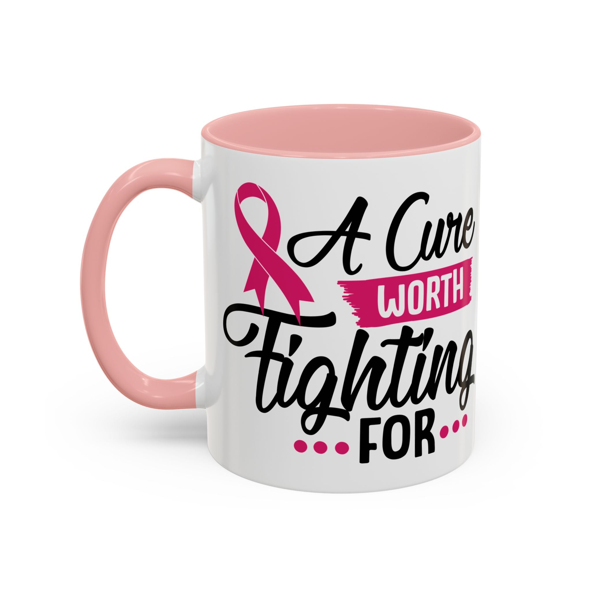 Inspirational Breast Cancer Awareness Mug, Supportive Gift for Fighters, 11oz & 15oz Coffee Cup - Perfect for Fundraisers, Hope, [...]