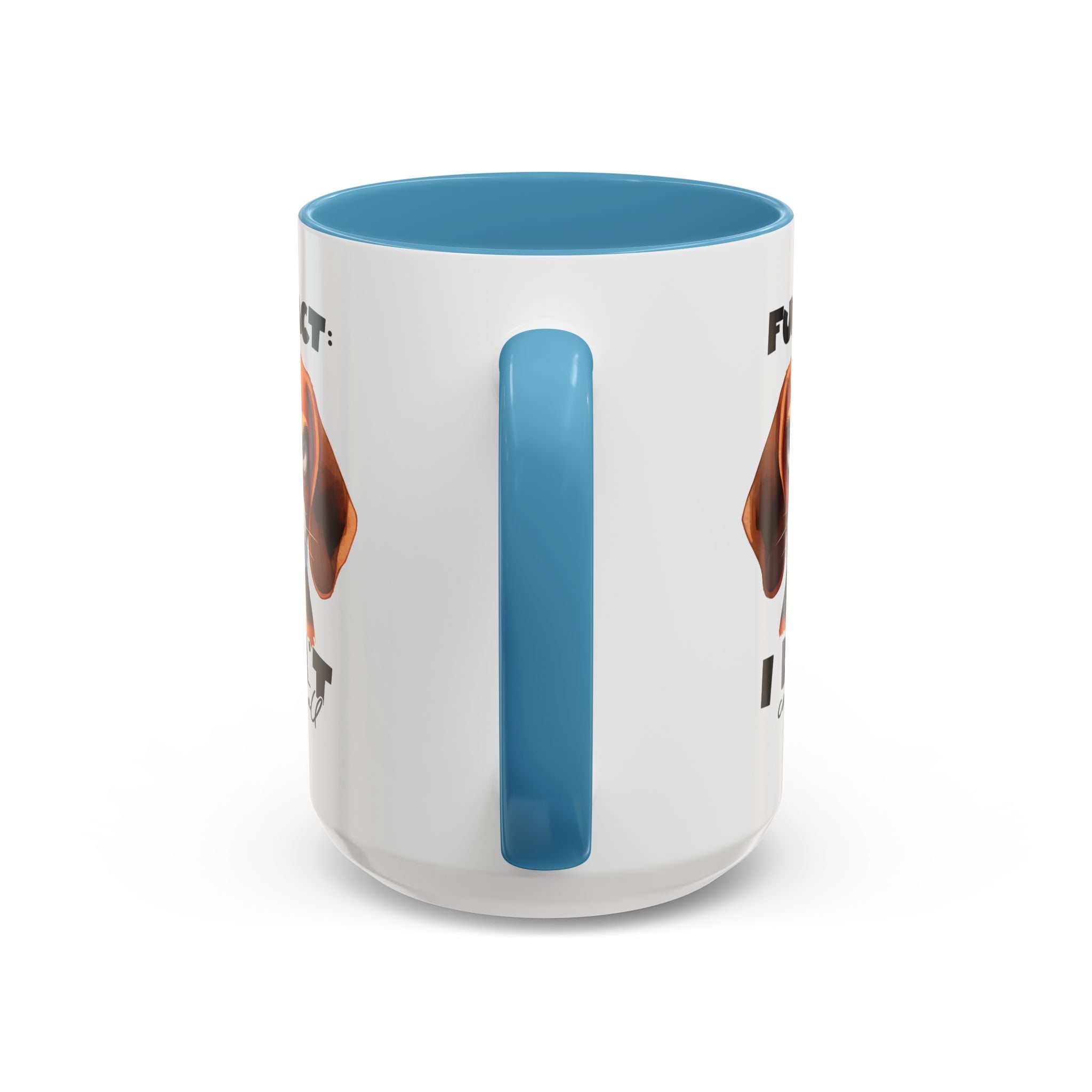 Funny Dog Accent Coffee Mug - Beagle Lover Gift, Pet Owner Present, Unique Animal Mug, Quirky Home Decor, Fun Fact Design