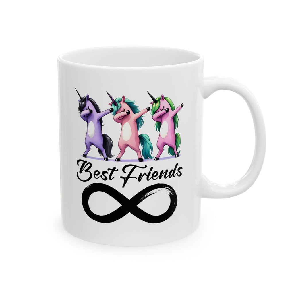 Best Friends Unicorn coffee Mug | Unique Gift for Friends | Coffee Cup for Birthday, Celebration, or Just Because | 11oz & 15oz Sizes